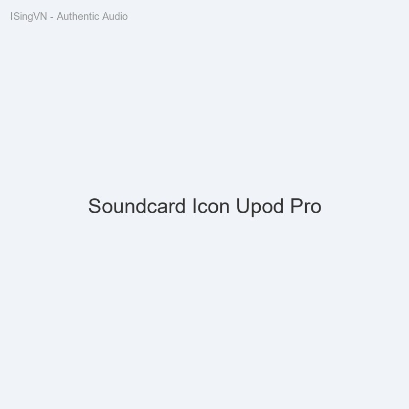 Soundcard Icon Upod Pro