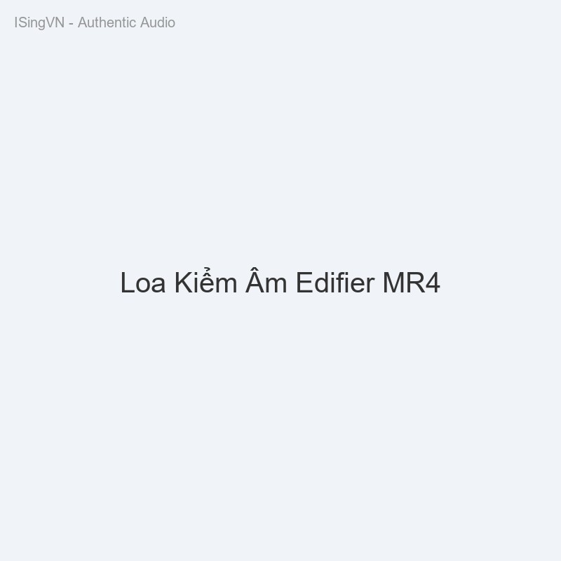 Loa Kiểm Âm Edifier MR4